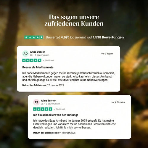 EAZE Armband | Deine natürliche Wechseljahres-Lösung